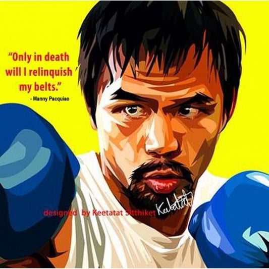 MANNY PACQUIAO PopArt 掛畫