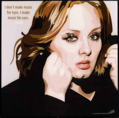 ADELE VER 1 PopArt 掛畫