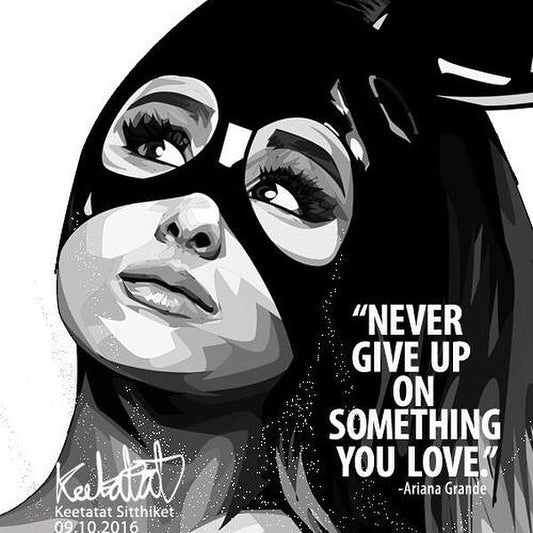 ARIANA GRANDE PopArt 掛畫