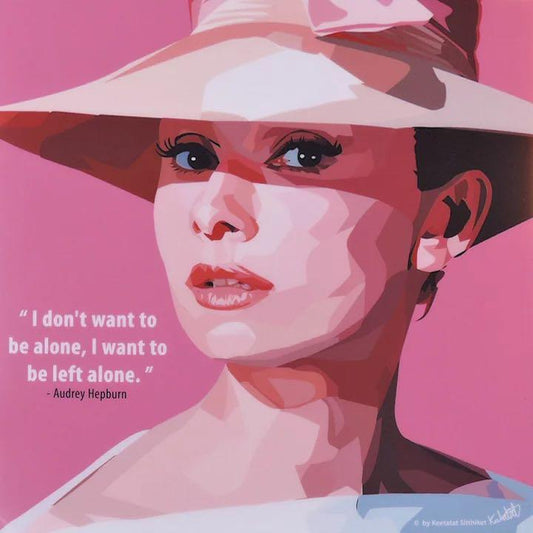 AUDREY HEPBURN VER 1 PopArt 掛畫