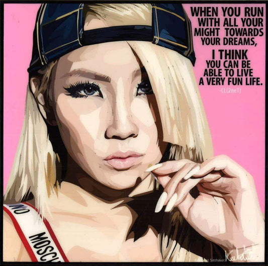 CL PopArt 掛畫