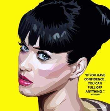 KATY PERRY PopArt 掛畫