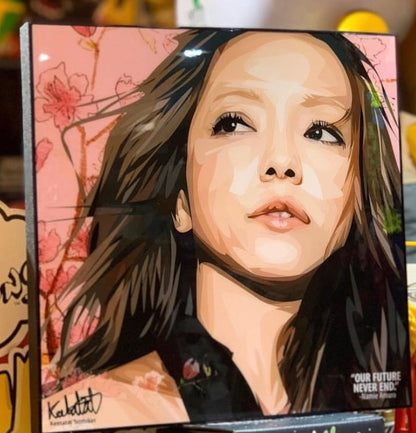 NAMIE AMURO VER 1 PopArt 掛畫