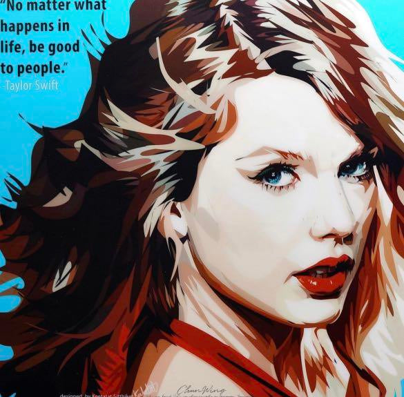 TAYLOR SWIFT VER 1 PopArt 掛畫