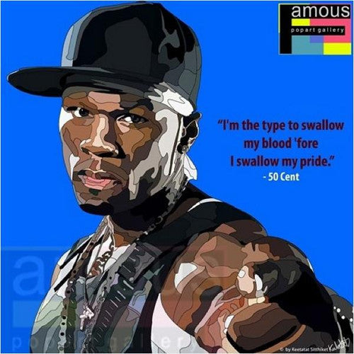 50 CENT VER 1 PopArt 掛畫