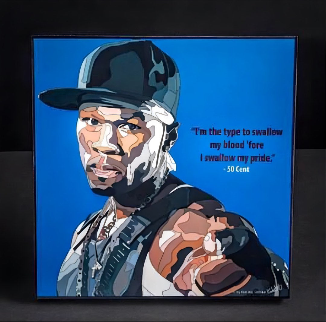 50 CENT VER 1 PopArt 掛畫