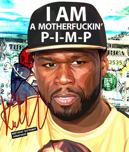 50 CENT VER 2 PopArt 掛畫