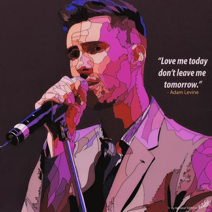 ADAM LEVINE VER 1 PopArt 掛畫