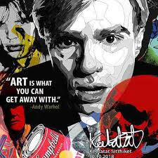 ANDY WARHOR ART IS PopArt 掛畫