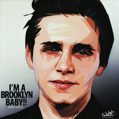 BROOKLYN BECKHAM PopArt 掛畫